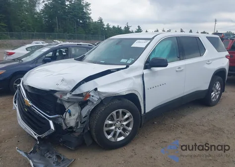 2018 Chevrolet Traverse Ls из США, поврежденный, VIN 1GNEVFKW7JJ205801
